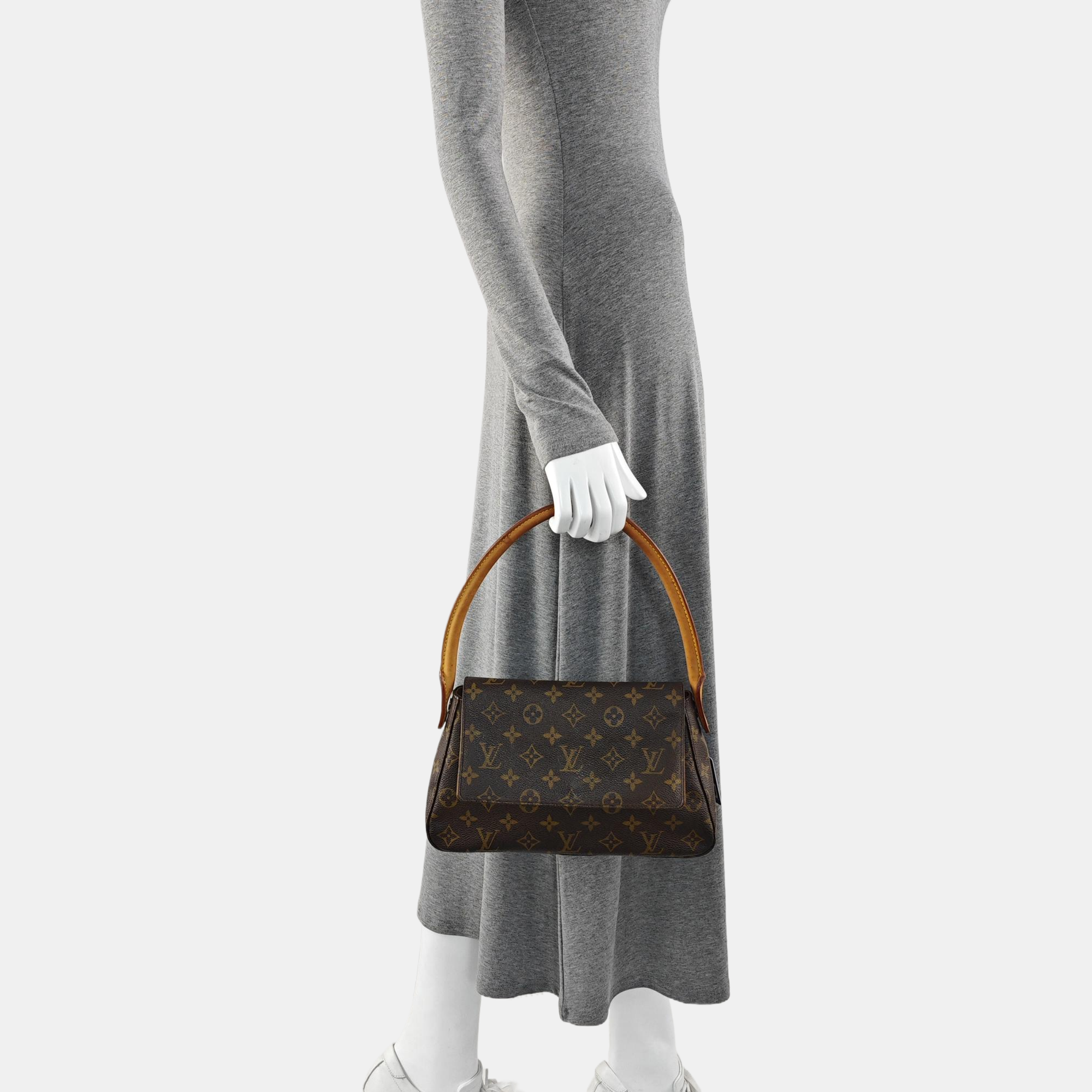 LOOPING PM Monogram Coated Canvas Brown