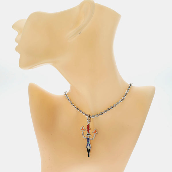 Artificier Metal Silver Necklace