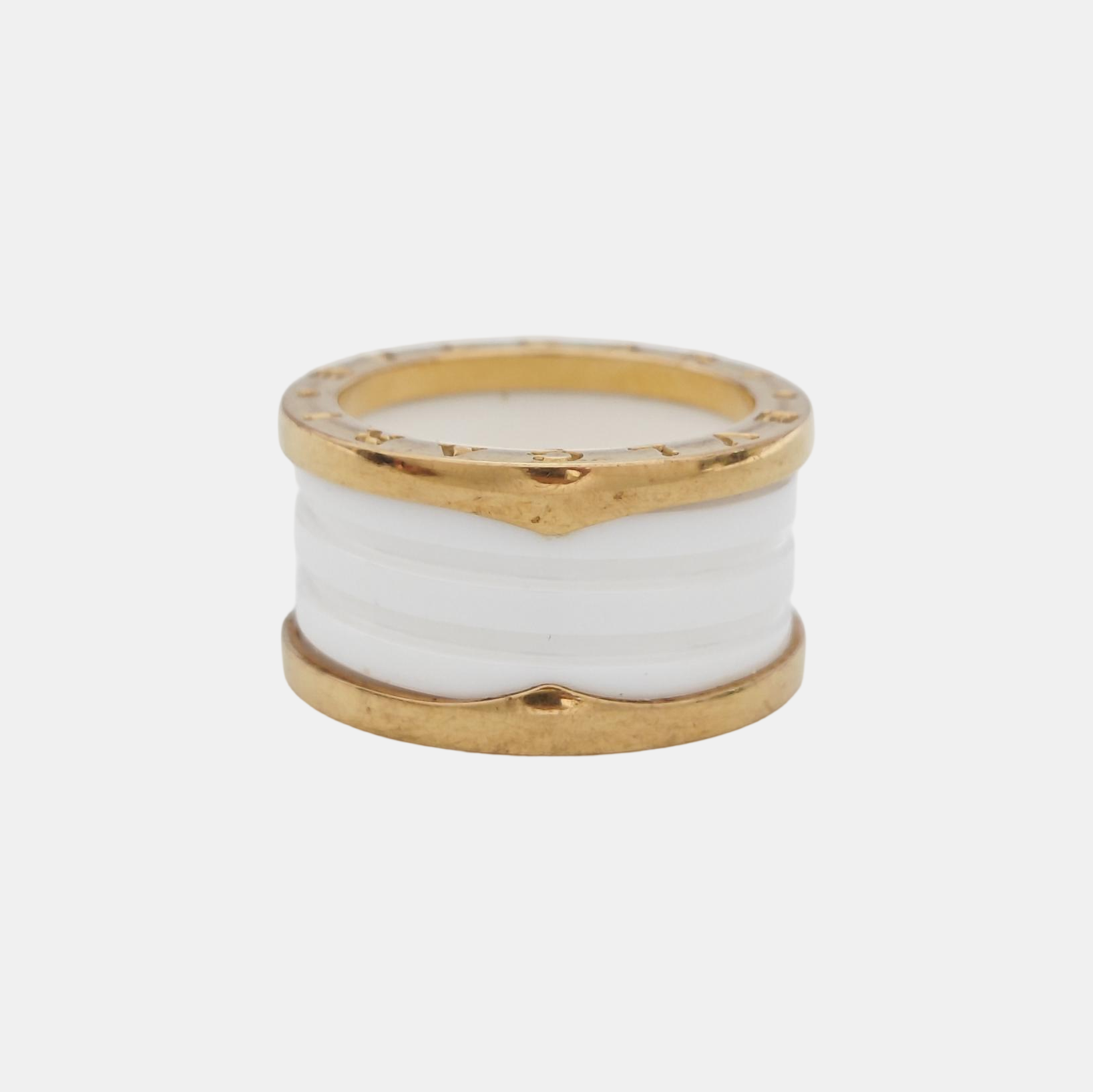 B.ZERO1 18k Rose Gold Ring EU 54
