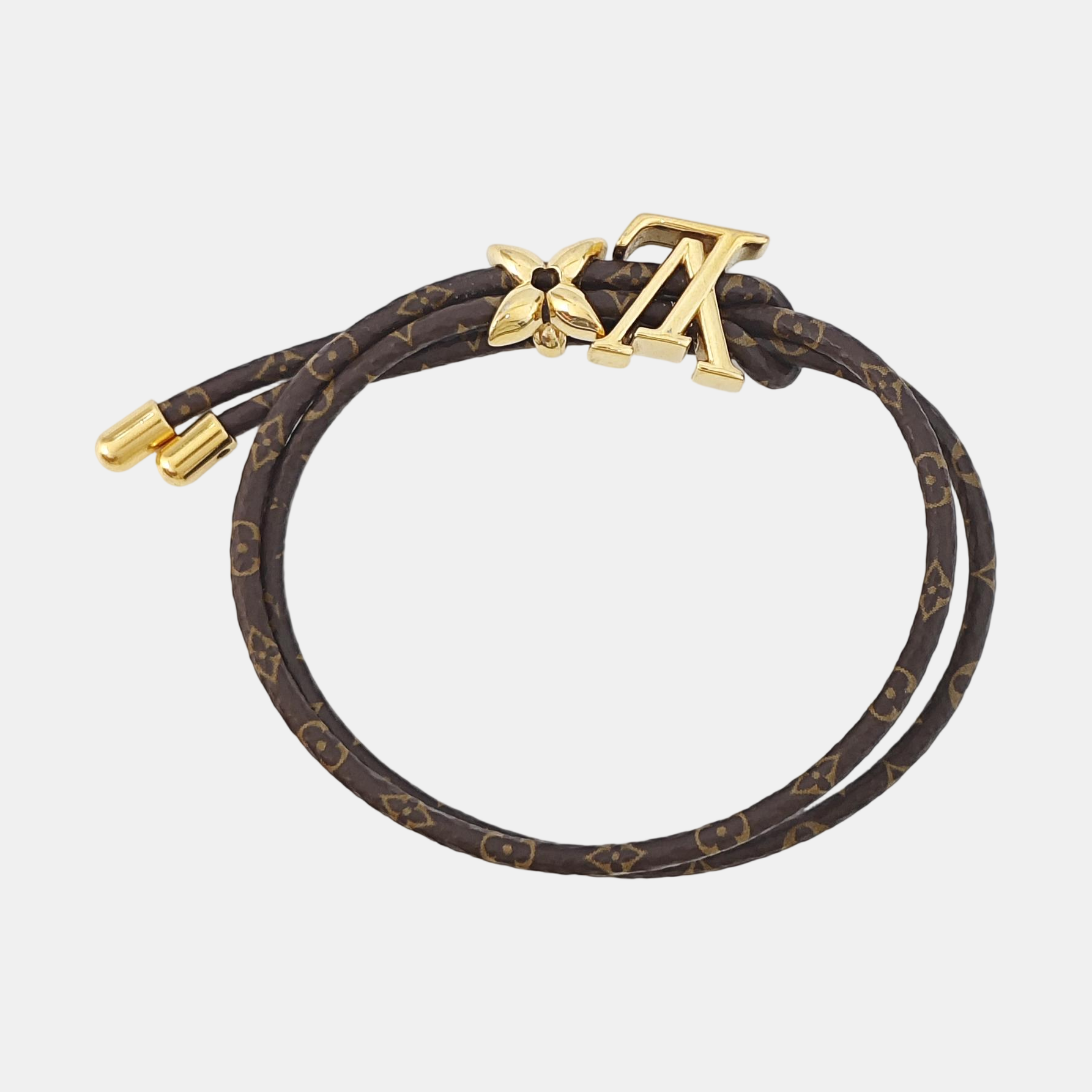 Gold Plated Brown Bracelet