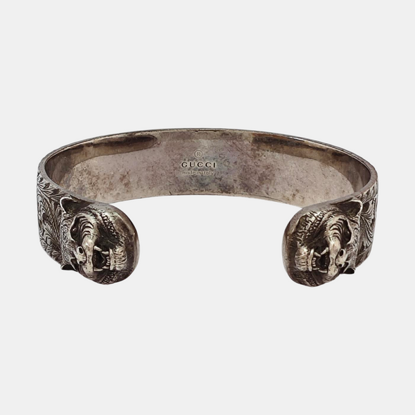 Le Marché Des Merveilles 925 Sterling Silver Gray Bangle