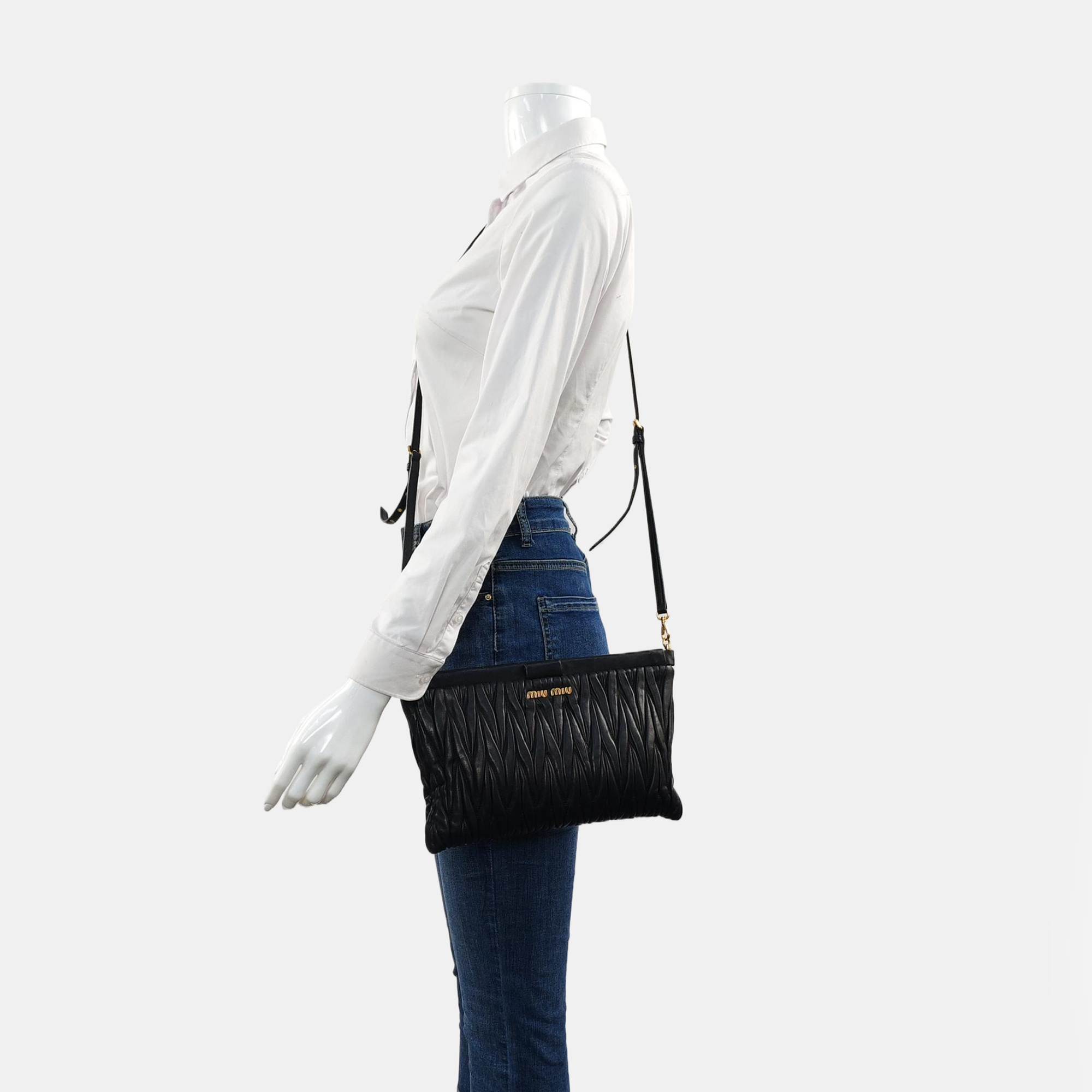 Quilted Lambskin Black