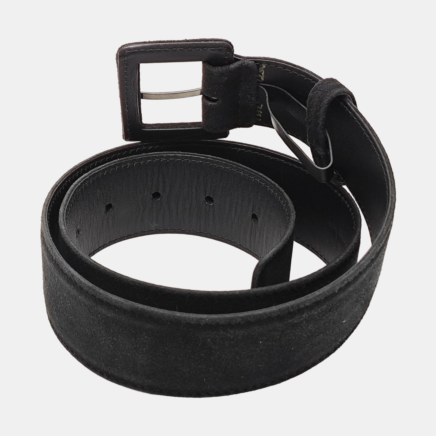 Suede Belt Black