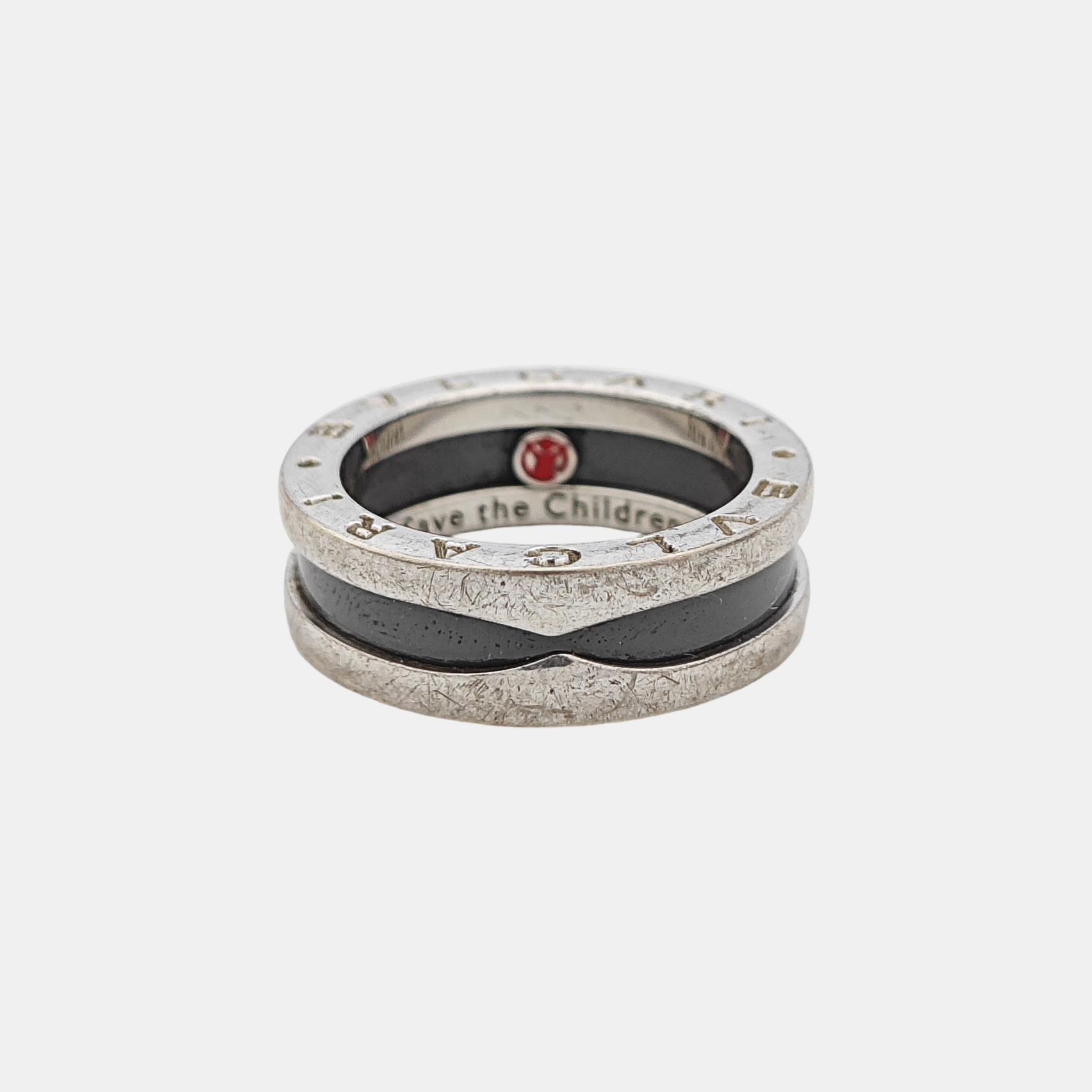 B.ZERO1 925 Sterling Silver Ring EU 52
