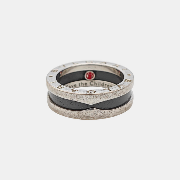 B.ZERO1 925 Sterling Silver Ring EU 52