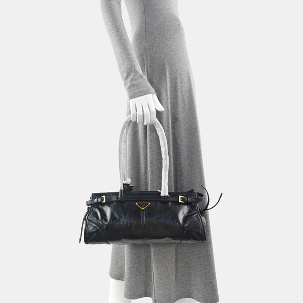 Bonnie Medium Calfskin Black