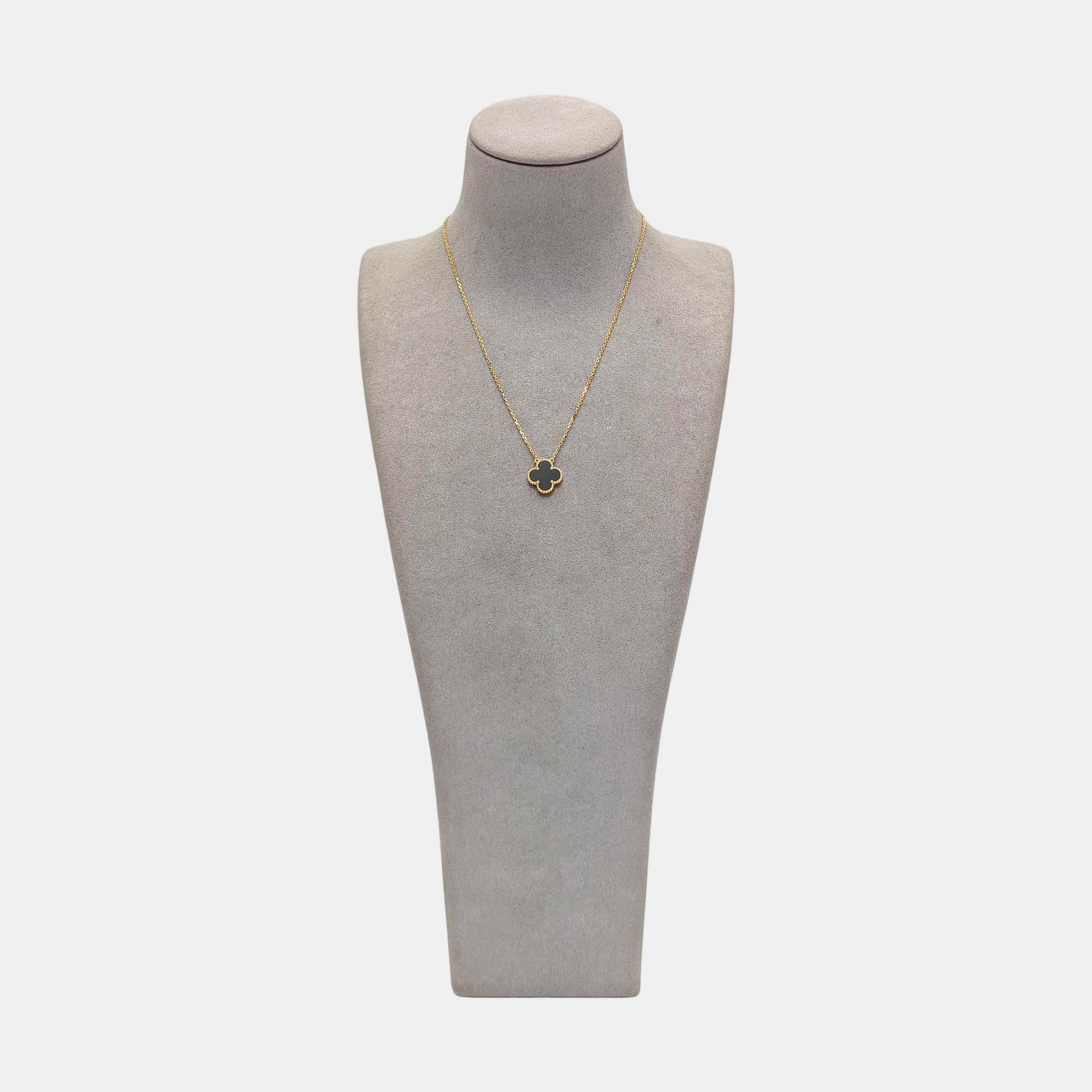 Vintage Alhambra 18k Gold Necklace