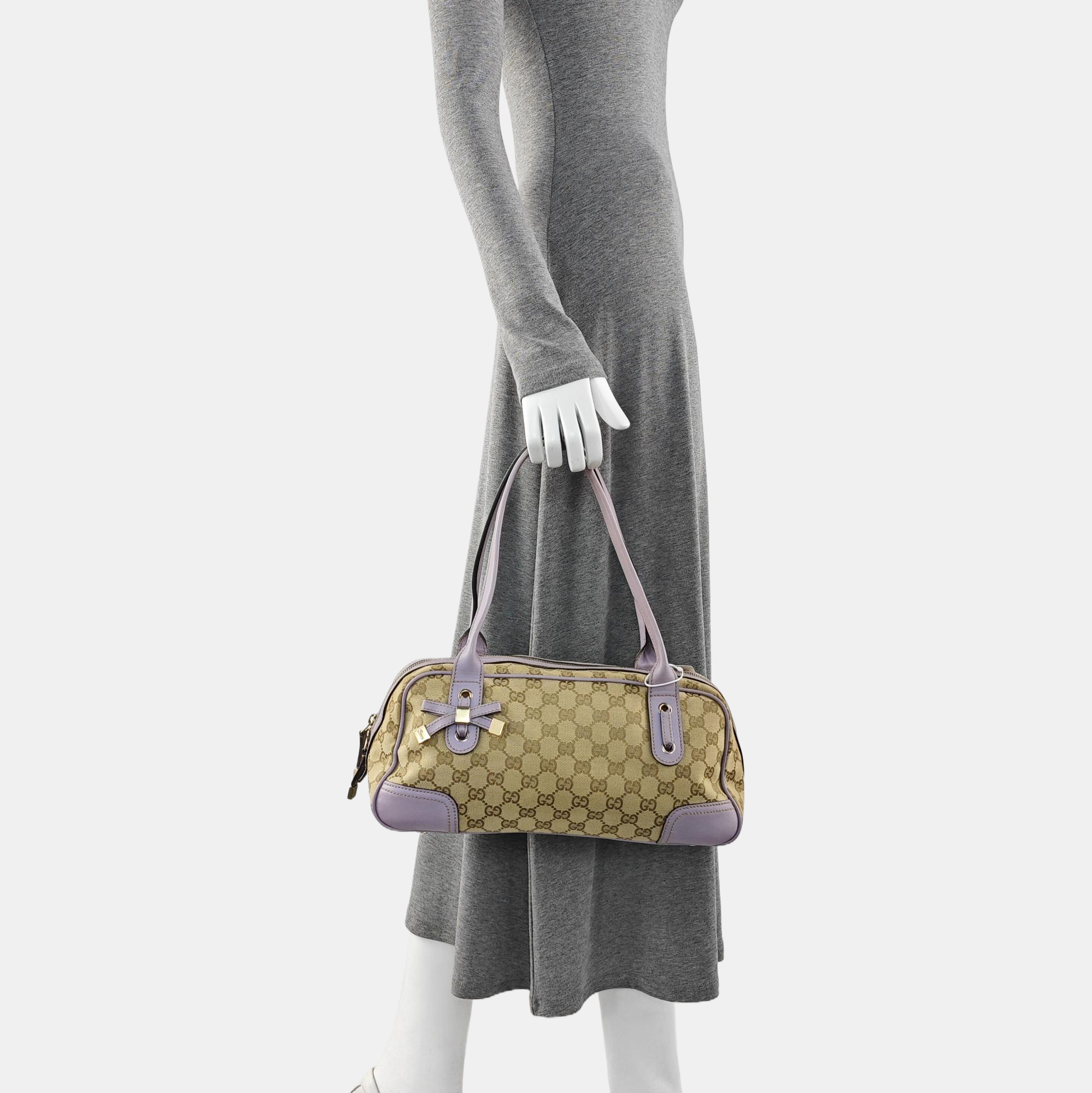 Princy Monogram Canvas Brown