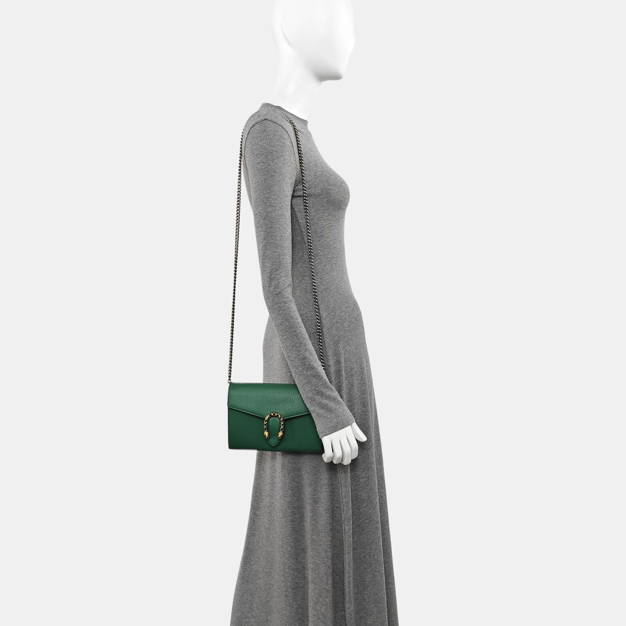 Dionysus Mini Calfskin Green