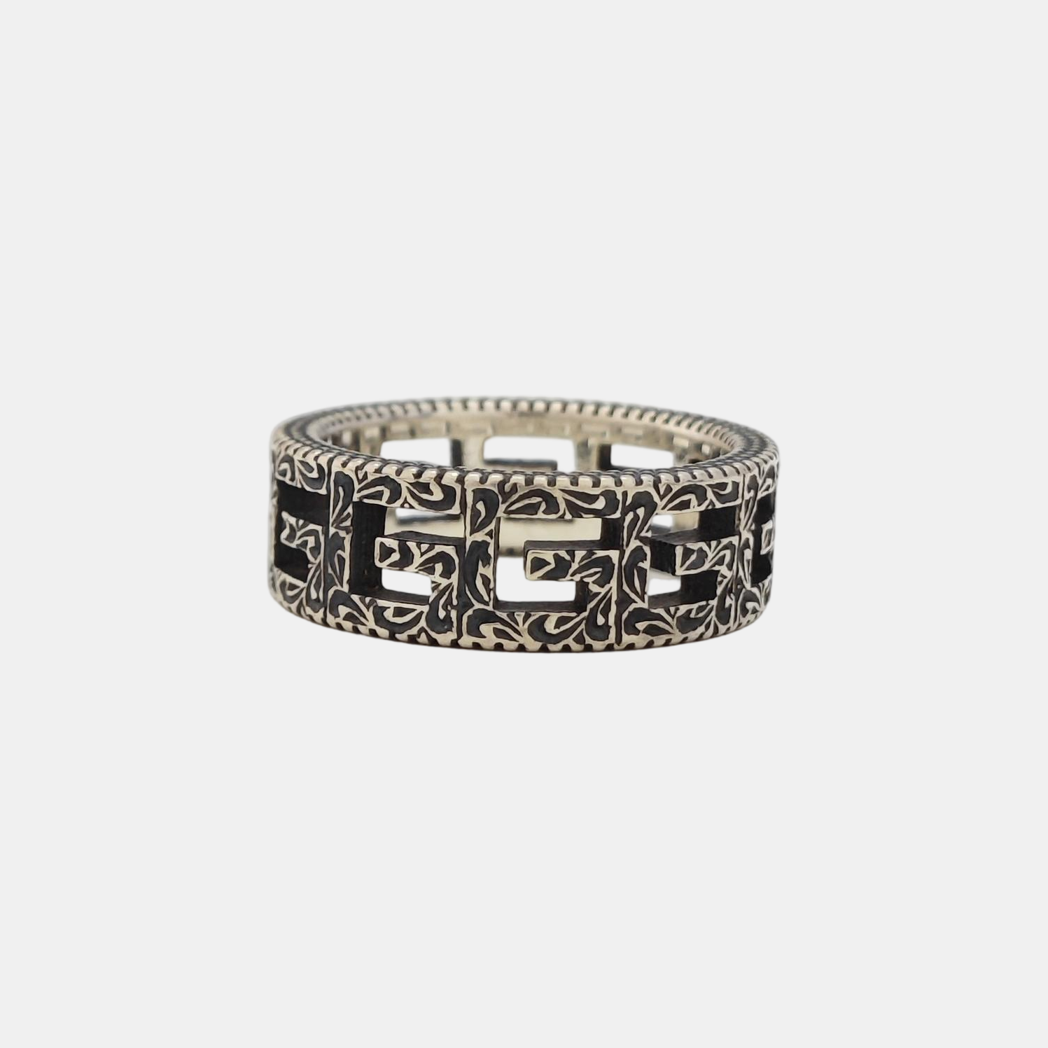 925 Sterling Silver Ring HK 12