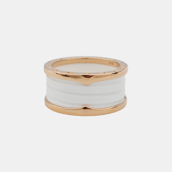 B.ZERO1 18k Rose Gold Ring EU 64