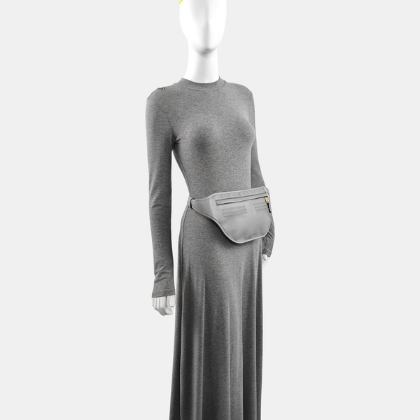 Calfskin Belt Bag Gray