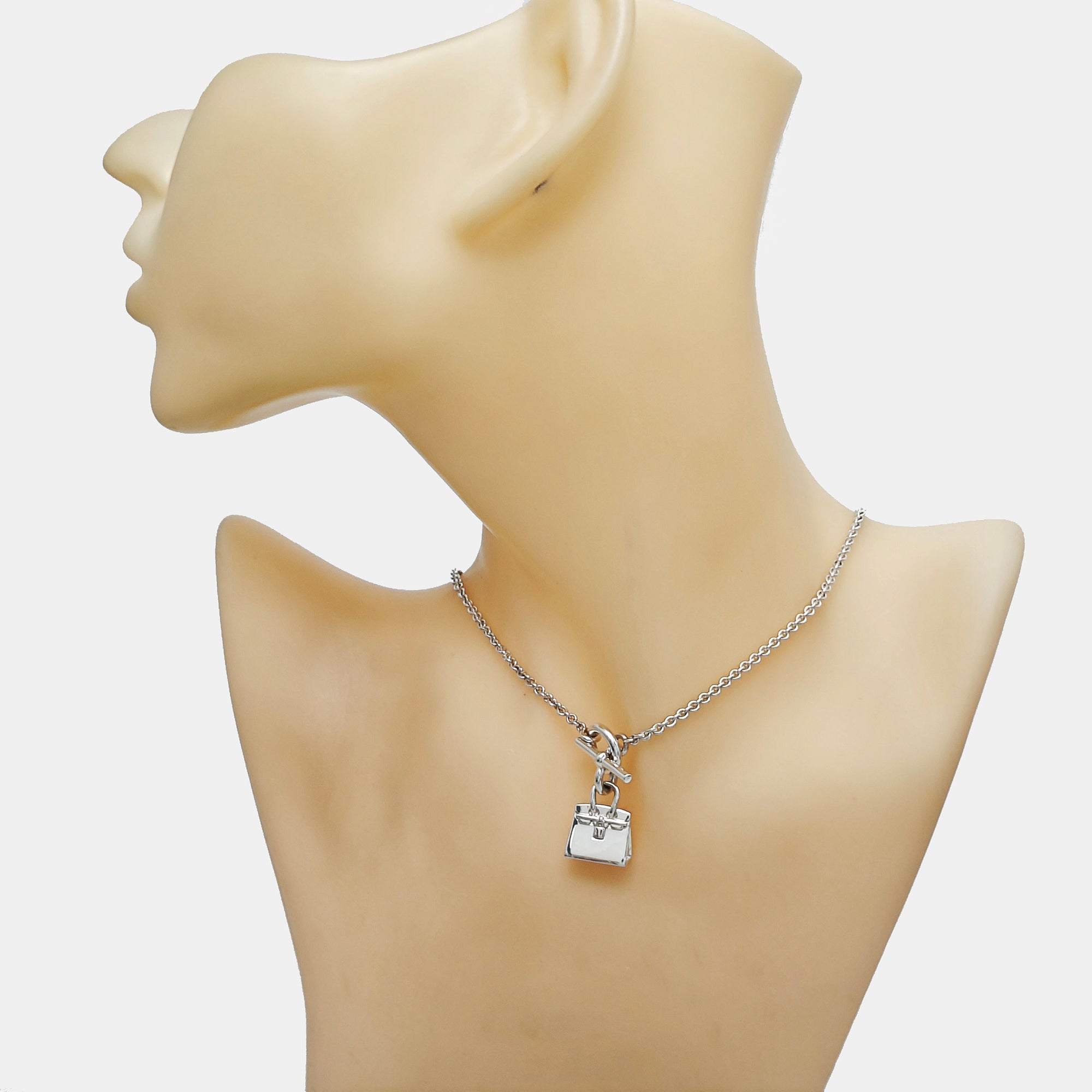 Amulettes Birkin 925 Sterling Silver Necklace
