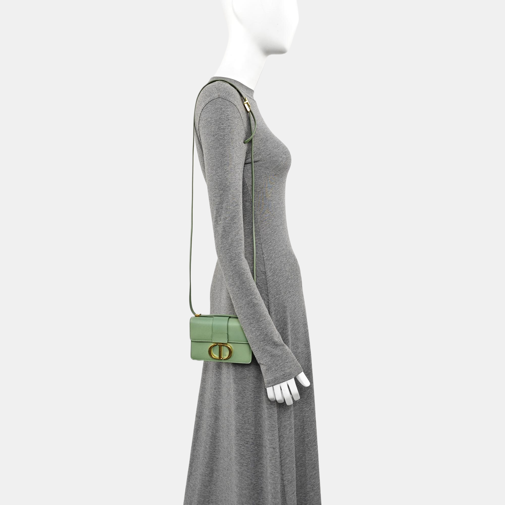 30 Montaigne Super Mini Calfskin Green