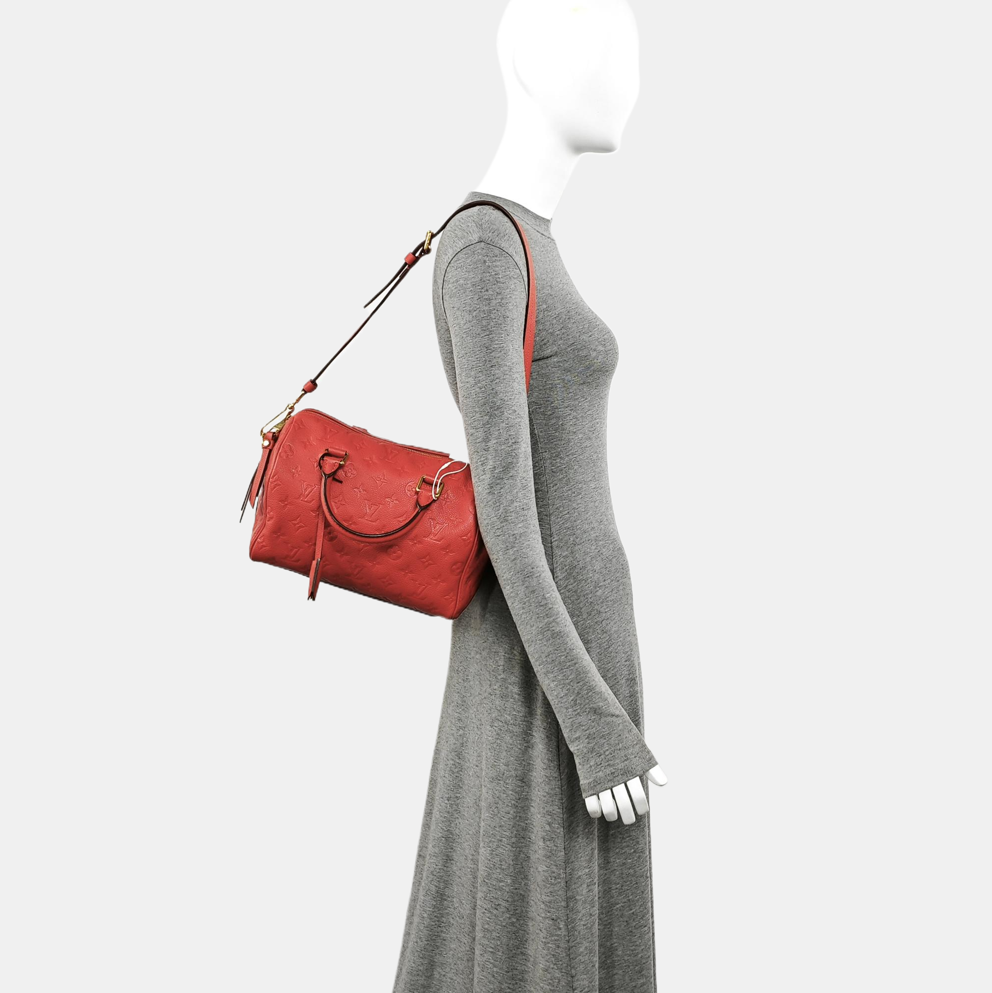 SPEEDY 25 Calfskin Red