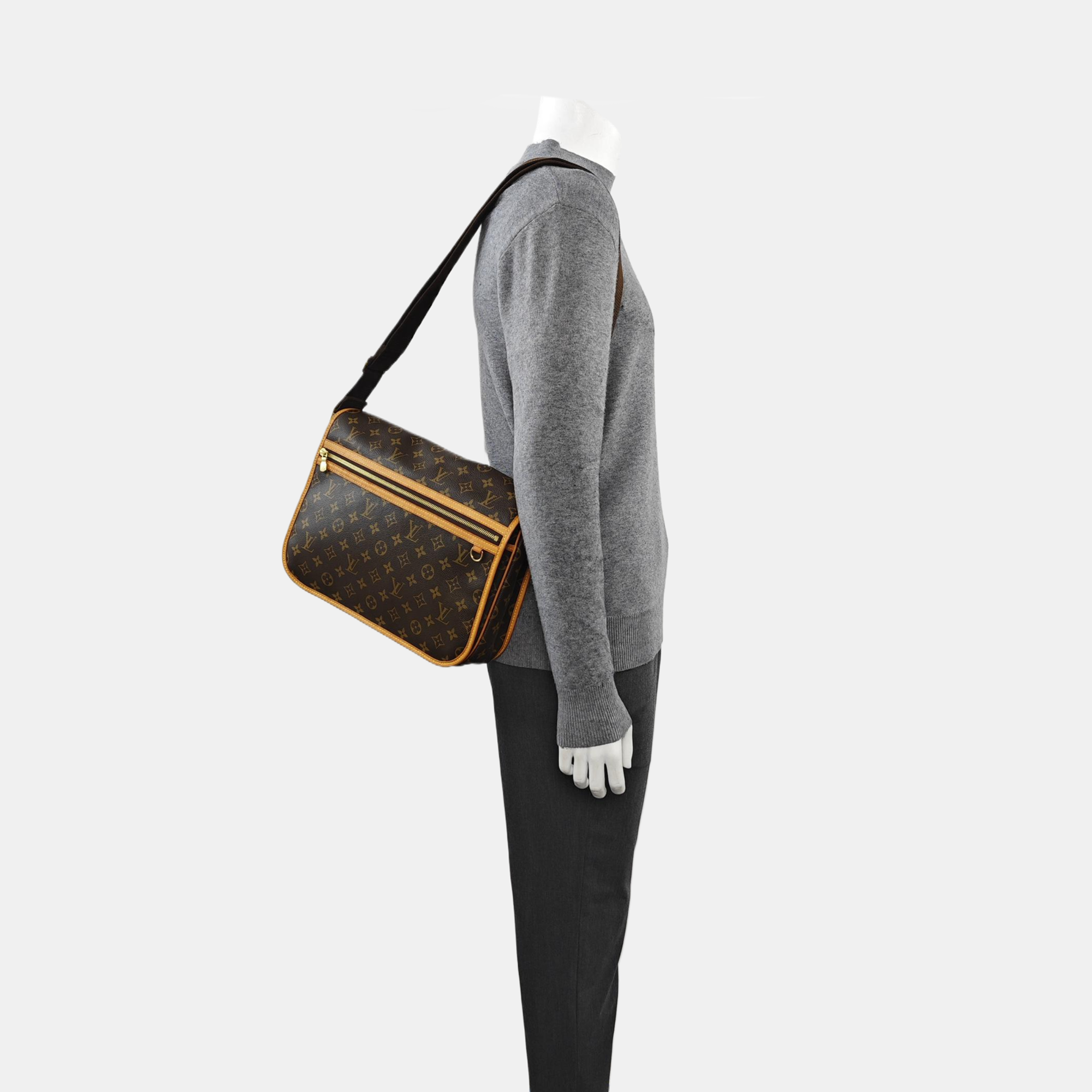 BOSPHORE GM Monogram Coated Canvas Brown