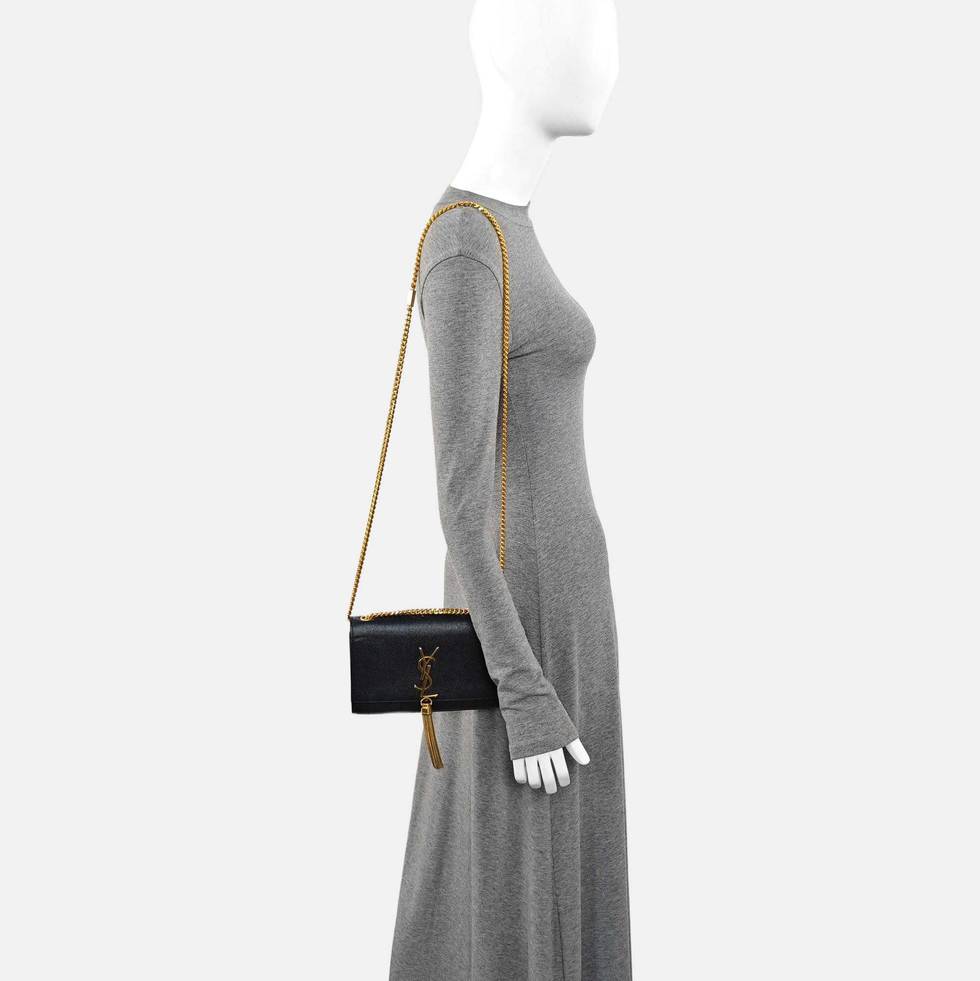 KATE Small Calfskin Black