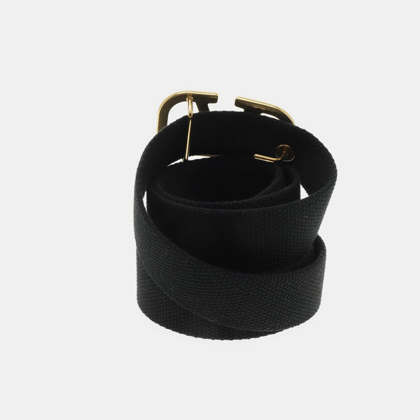 Black Fabric Belt