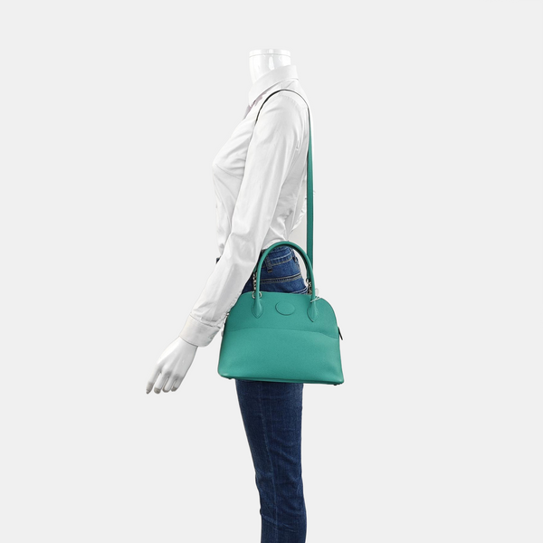 Authenticated pre-owned  Bolide 27 Epsom Green - Shoulder Bag at Looply