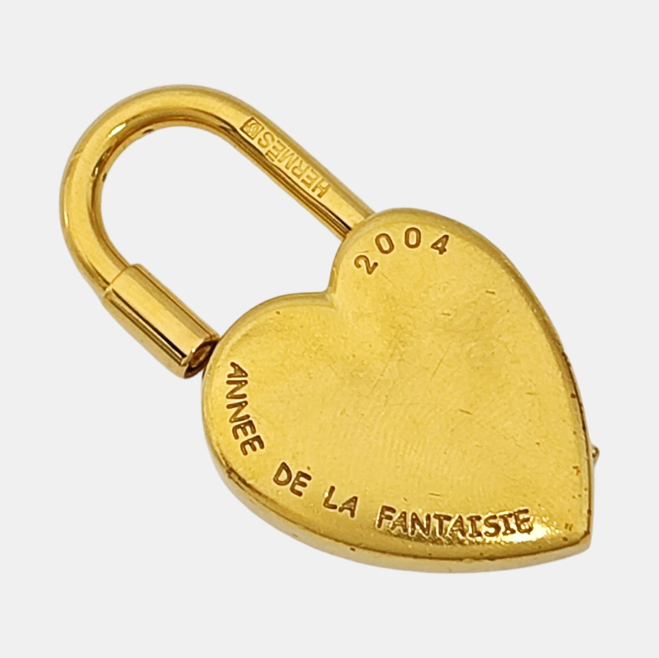 Metal Bag Charm Gold