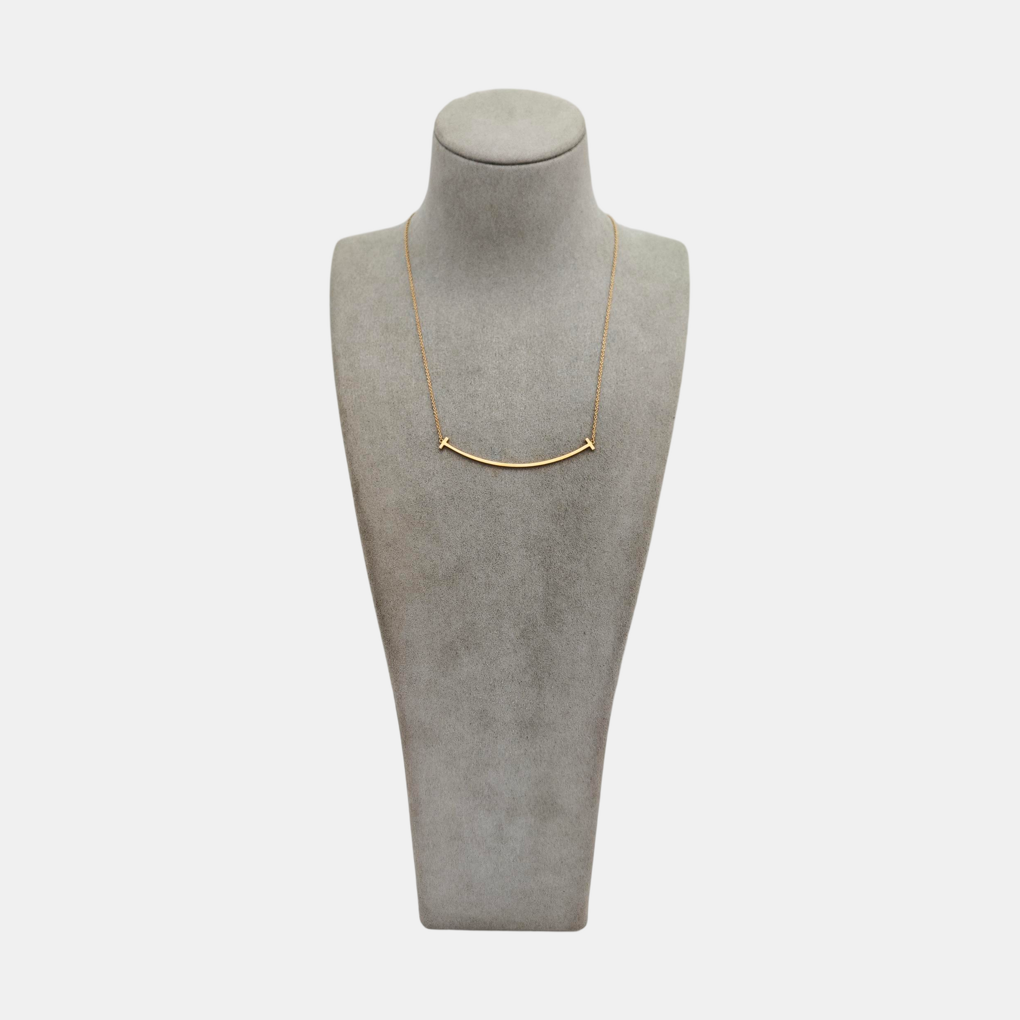 Tiffany T 18k Rose Gold Necklace