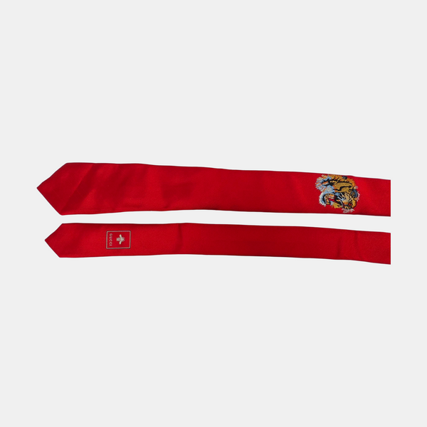 Mulberry Silk Tie Red