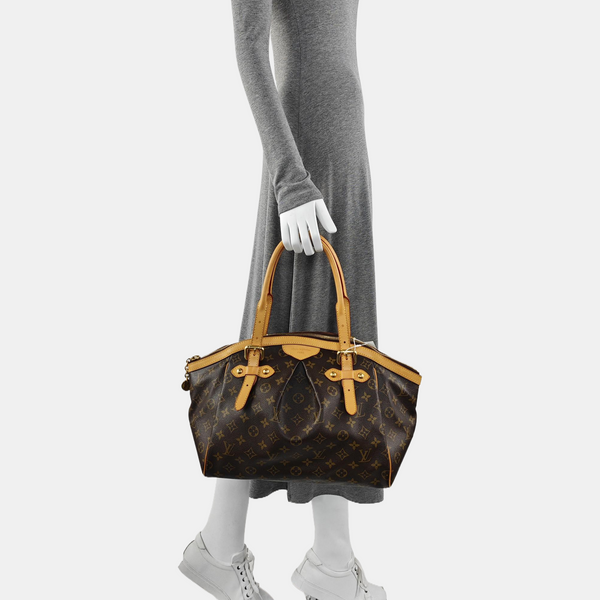 TIVOLI GM Monogram Coated Canvas Brown