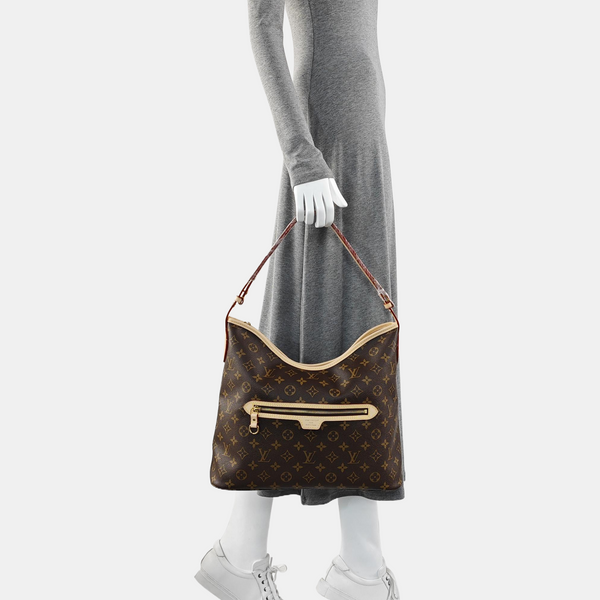 Line Up Monogram Coated Canvas Brown