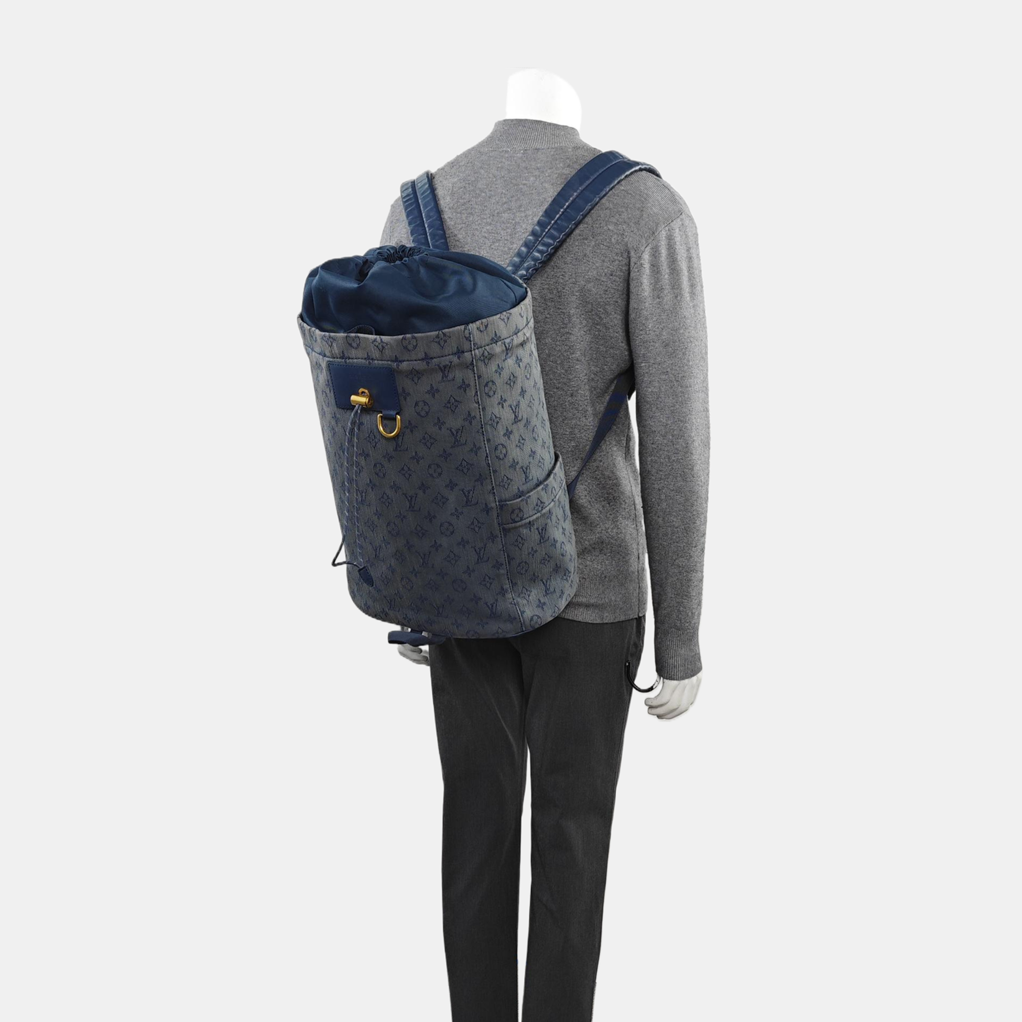 CHALK Monogram Denim Blue