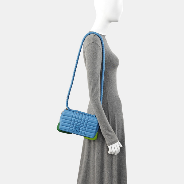 Lola Quilted Lambskin Blue