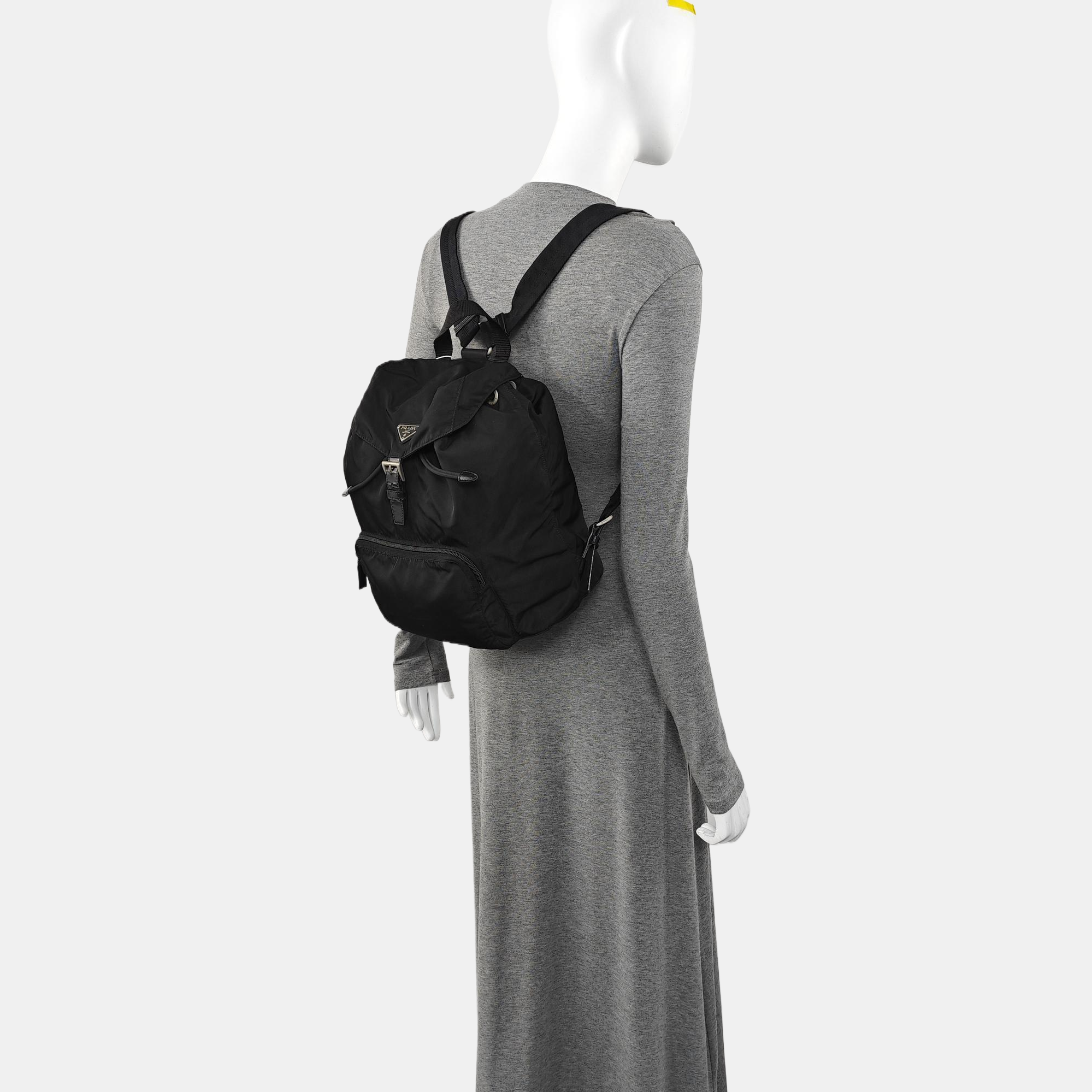 Re-Nylon Backpack Nylon Black