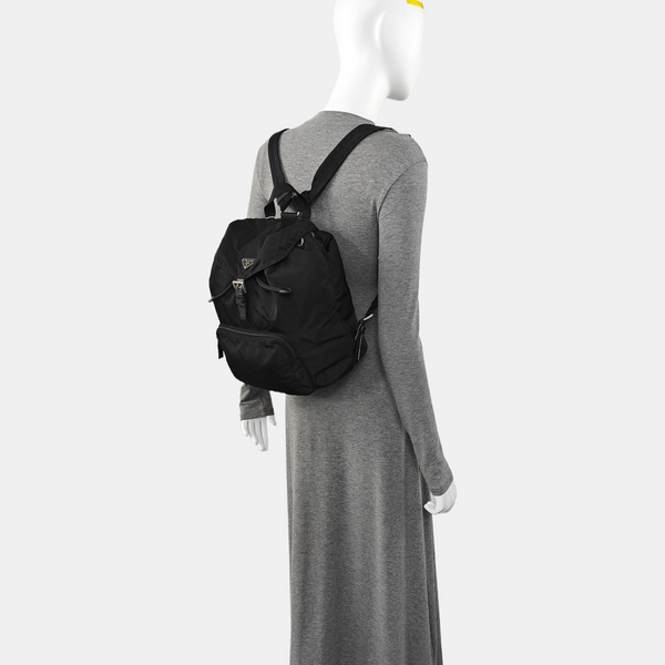 Re-Nylon Backpack Nylon Black