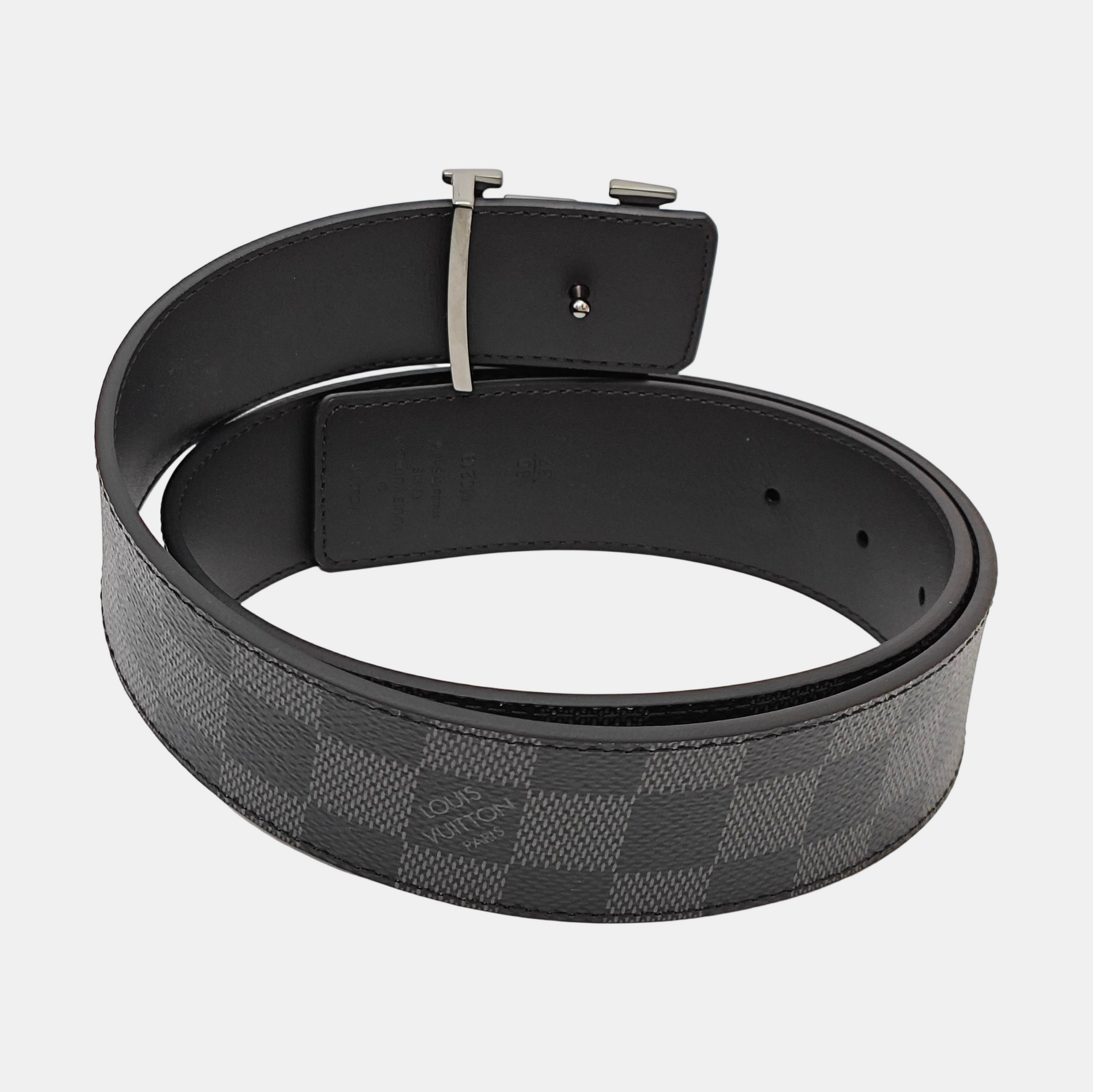 Coated Canvas Belt Black