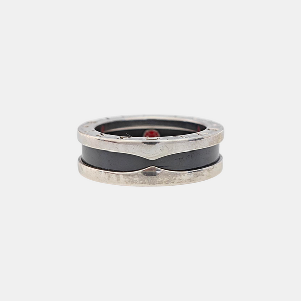 B.ZERO1 925 Sterling Silver Ring EU 53