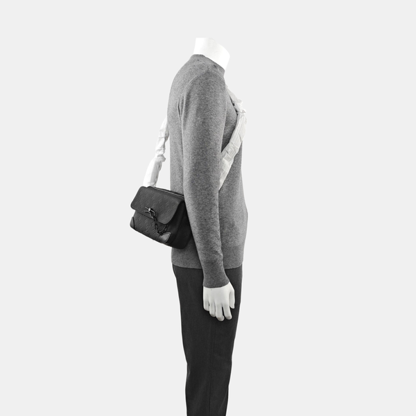 STEAMER Monogram Calfskin Black