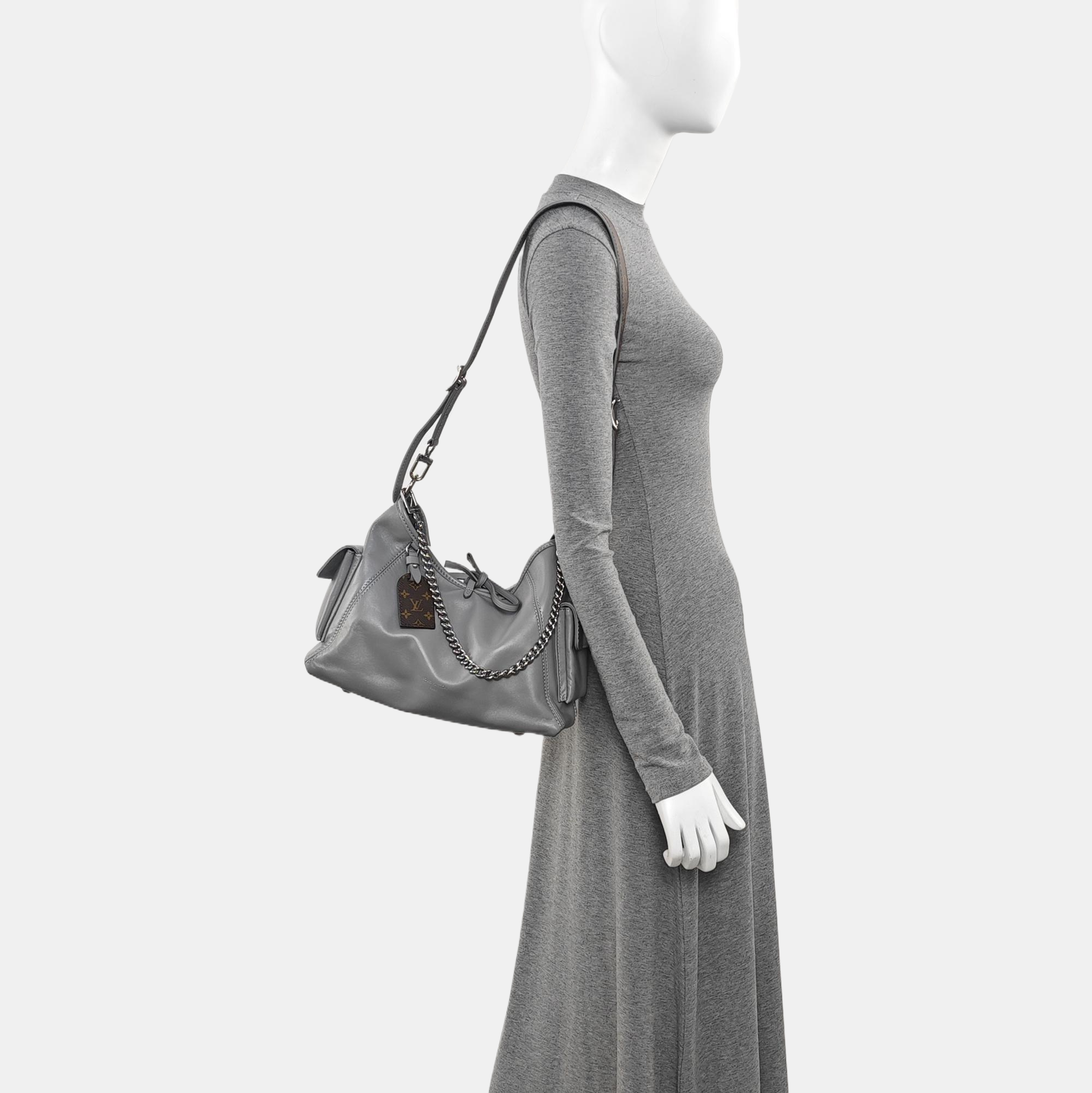 CARRYALL Small Lambskin Gray