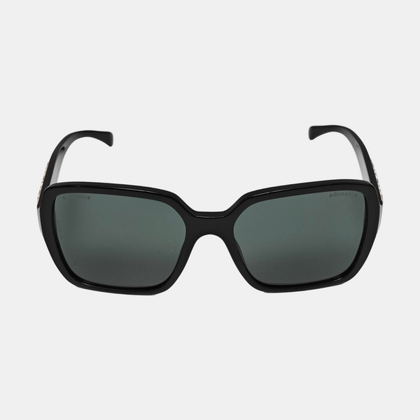 Synthetic Sunglasses Black