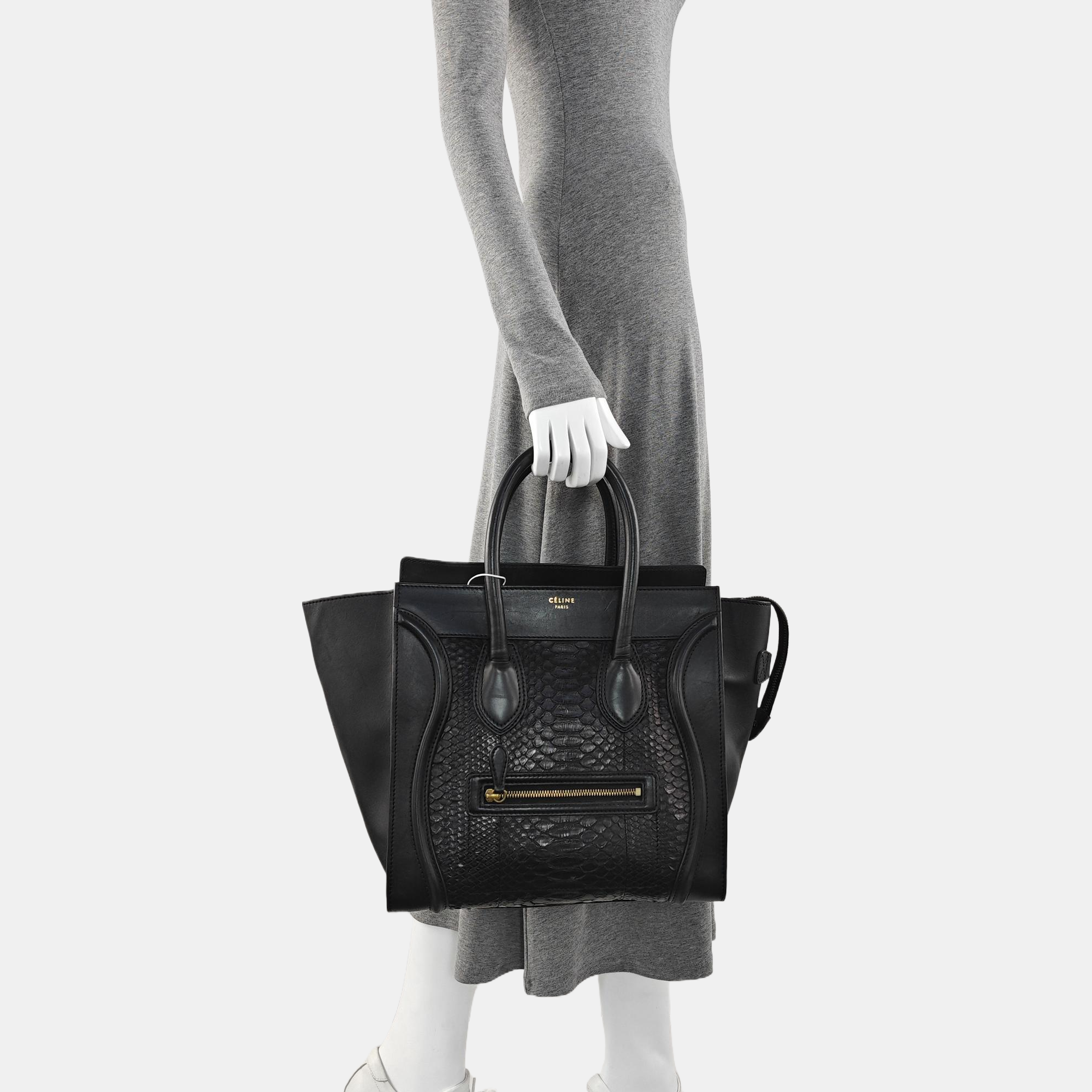 LUGGAGE Mini Python Black