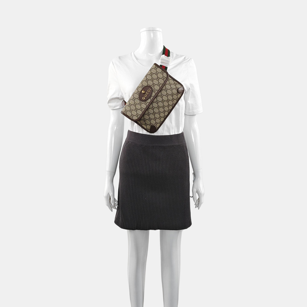 Neo Vintage Monogram Coated Canvas Beige