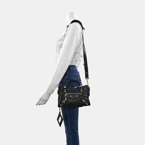 Classic City Mini Lambskin Gray