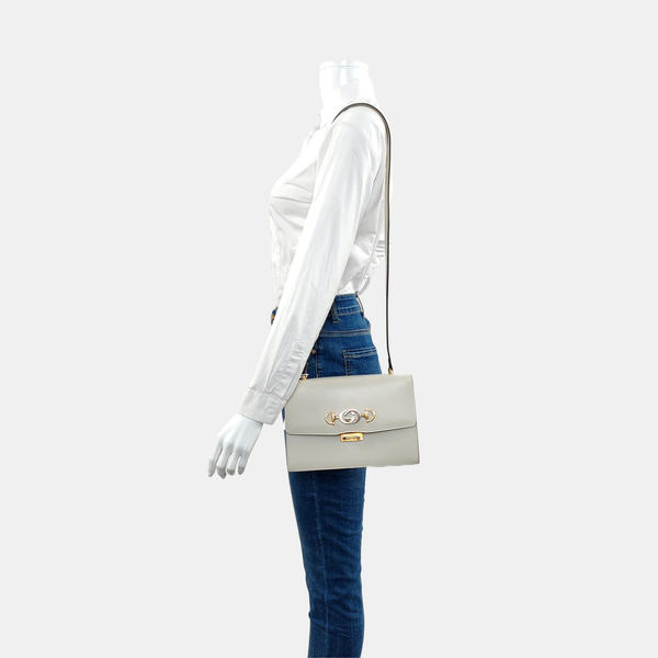 Zumi Small Calfskin White