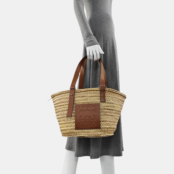 Basket Straw Beige