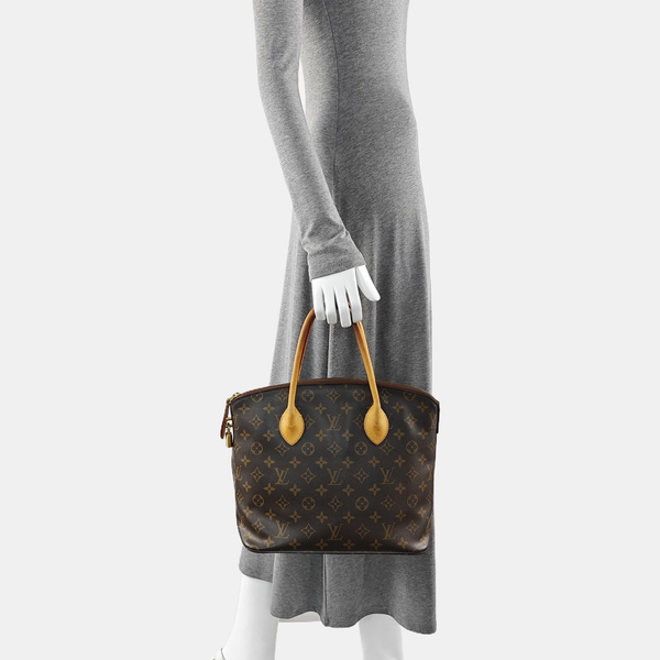 LOCKIT PM Monogram Coated Canvas Brown