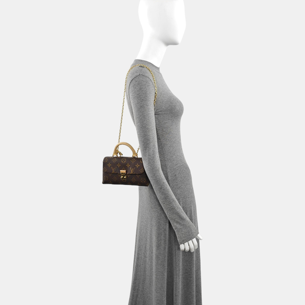 MADELEINE Monogram Coated Canvas Brown
