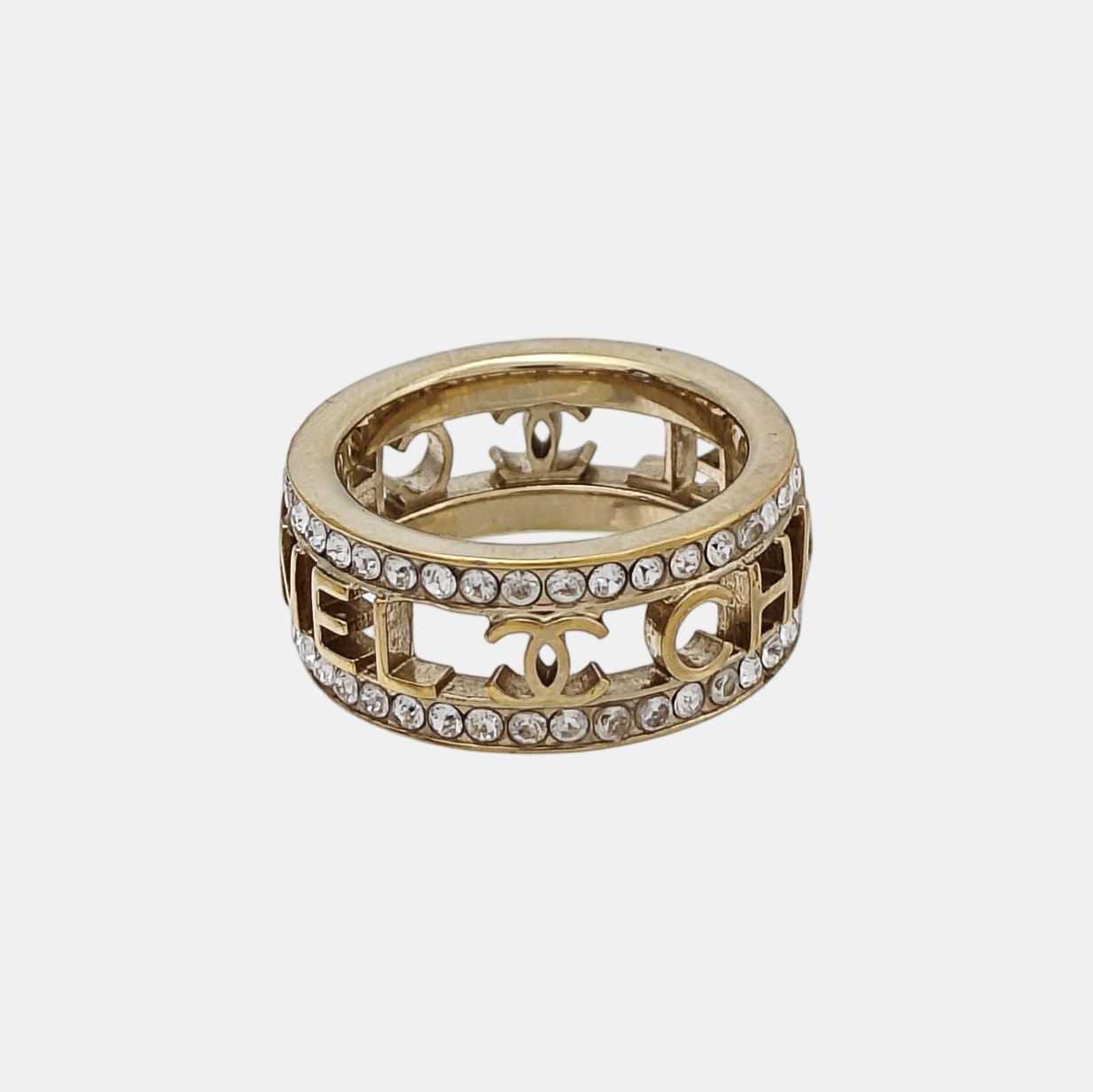 Metal Gold Ring EU 52