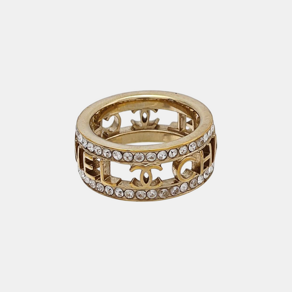 Metal Gold Ring EU 52