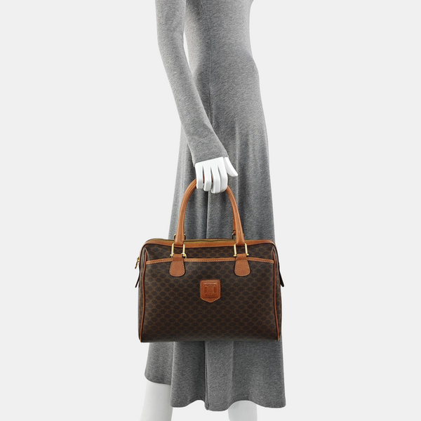 MACADAM Coated Canvas Brown