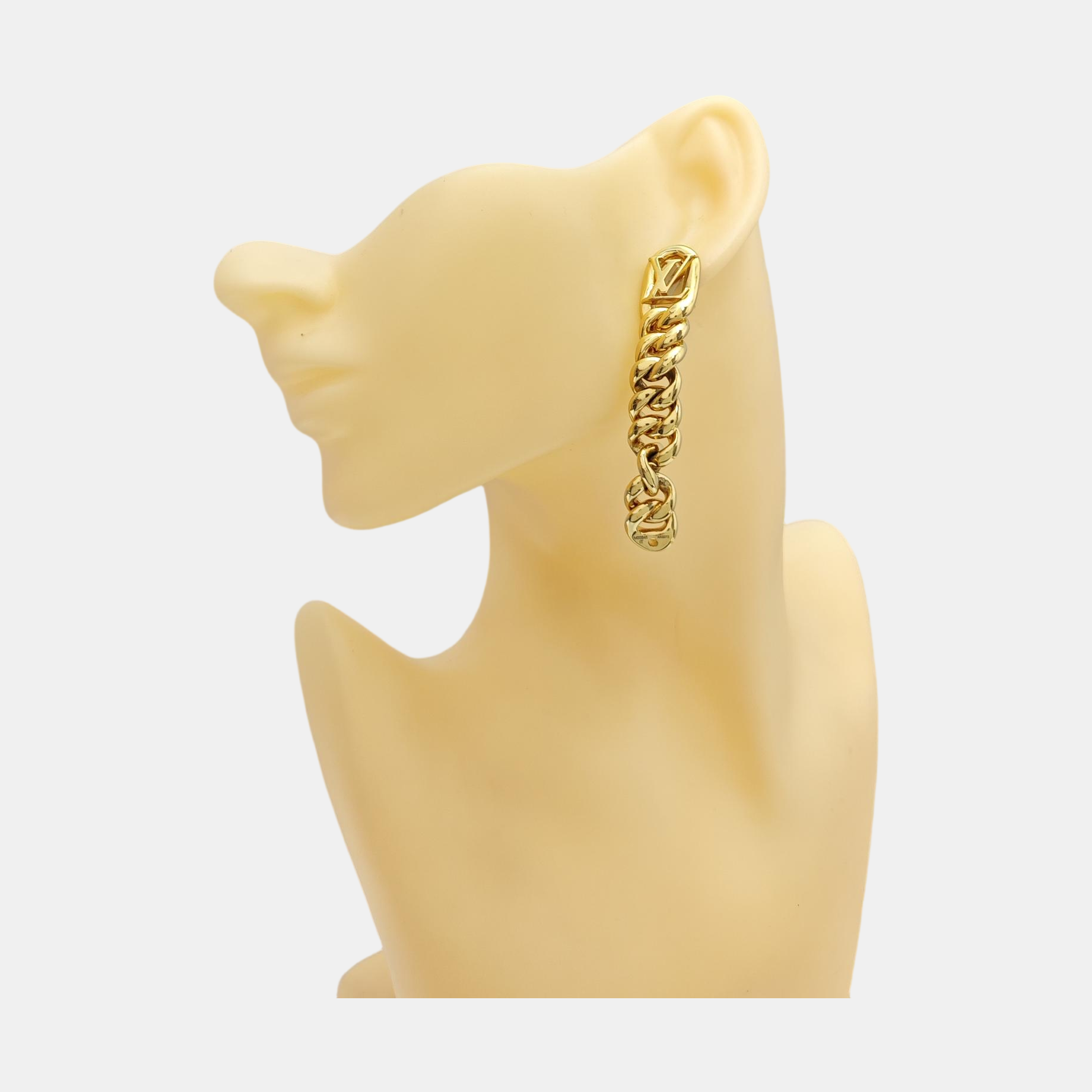Metal Gold Stud Earrings