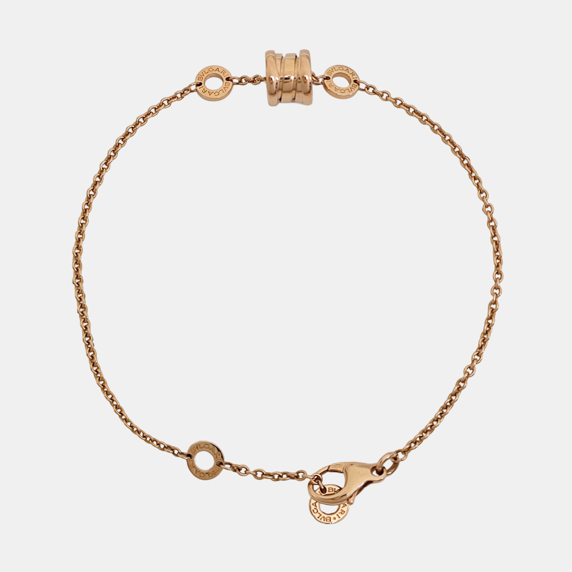B.ZERO1 18k Rose Gold Bracelet