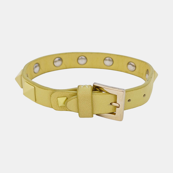 Leather Green Bracelet
